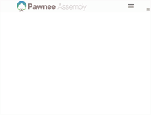 Tablet Screenshot of pawneeassembly.org